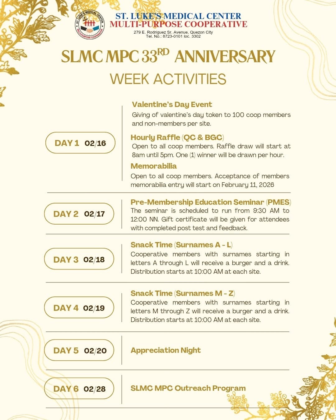 SLMC MPC 33rd ANNIVERSARY